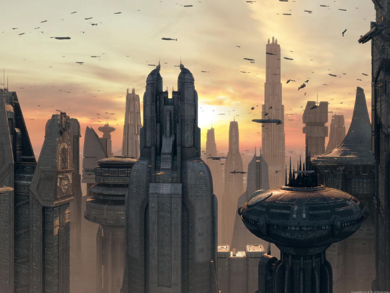 Vista de Coruscant