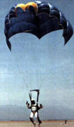 Paracaídas triangular